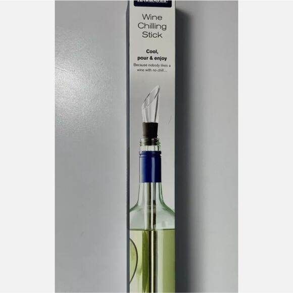 Brookstone White Wine Chilling Stick Accessory - Picture 4 of 9